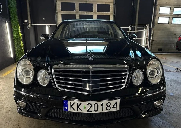 Mercedes-Benz Klasa E cena 87000 przebieg: 125800, rok produkcji 2003 z Kraków małe 529